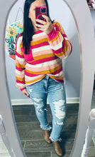 Load image into Gallery viewer, Fun Stripes Sweater
