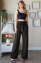 Load image into Gallery viewer, Black Tie Pants
