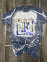 Load image into Gallery viewer, Custom Mascot Paint Splatter Tee (Bleached)
